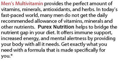 Pure Multivitamins - Mens